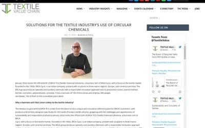 textilevaluechain.it – SOLUTIONS FOR THE TEXTILE INDUSTRY’S USE OF CIRCULAR CHEMICALS