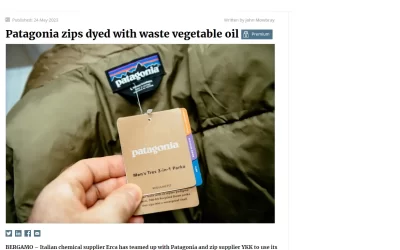 ecotextile.com – Patagonia zips dyed with waste vegetable