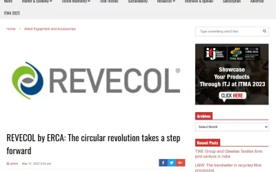 indiantextilejournal.com – REVECOL by ERCA: The circular revolution takes a step forward