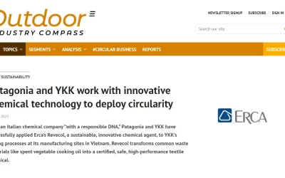 oicompass.com – ​Patagonia and YKK work with innovative chemical technology to deploy circularity