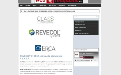 www.webandmagazine.media – REVECOL® by ERCA entra nella piattaforma