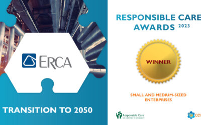 ERCA Textile Chemical Solutions won the RESPONSIBLE CARE ® AWARD