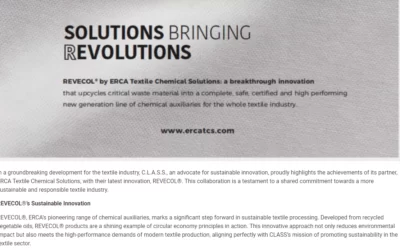 classecohub.org – ERCA is Leading the Way in Sustainable Textile Innovation with REVECOL®