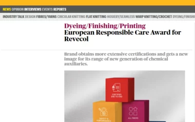 knittingindustry.com – European Responsible Care Award for Revecol