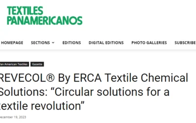 textilespanamericanos.com – REVECOL® By ERCA Textile Chemical Solutions: “Circular solutions for a textile revolution”