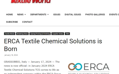 textileworld.com – ERCA Textile Chemical Solutions is Born