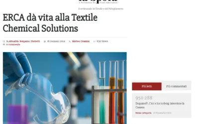 laspola.com – ERCA dà vita alla Textile Chemical Solutions