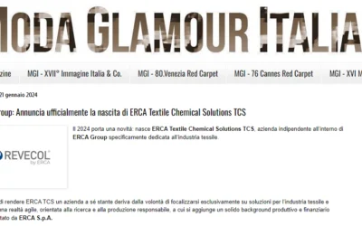 modaglamouritalia.com – ERCA Group: Annuncia ufficialmente la nascita di ERCA Textile Chemical Solutions TCS