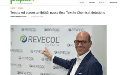 pupia.tv – Tessile ed ecosostenibilità: nasce Erca Textile Chemical Solutions